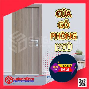 Các mẫu cửa gỗ phòng ngủ đẹp SaiGonDoor